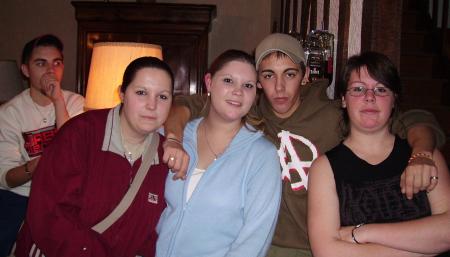 yvan (a gauche), aurélie, karen, dim et moi