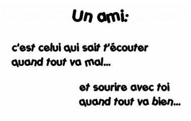 l'amitié